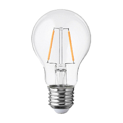 Лампа филаментная A60 E27 W2 K2700