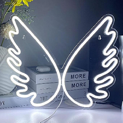 Cветильник LED NEON "Крылья" 39 х 32 см, от USB